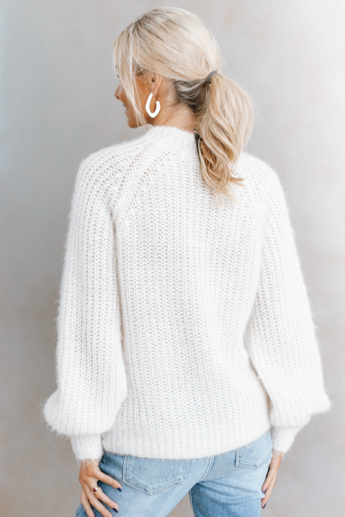 Mock Glitter Knitted Sweater (SALE)