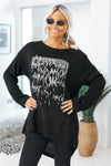 Amour Studded Italian Sweater