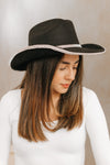 3 Row Rhinestone Trim Cowboy Hat