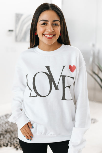 Love Graphic Sweatshirt (SALE)