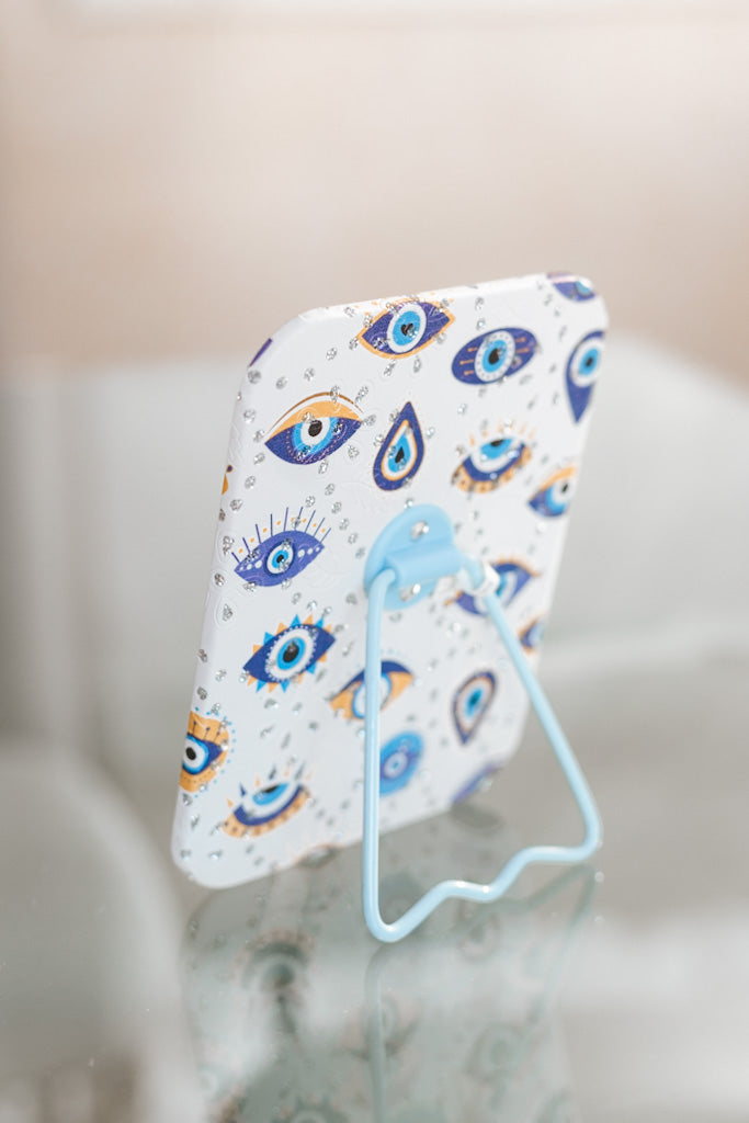 Evil Eye Mirror with Stand