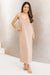 Thin Strap Side Slit Maxi Dress (SALE)