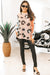 Leopard Knit Italian Sweater