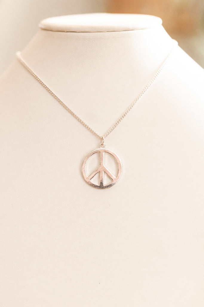 Peace Symbol Necklace