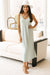 Thin Strap Side Slit Maxi Dress (SALE)