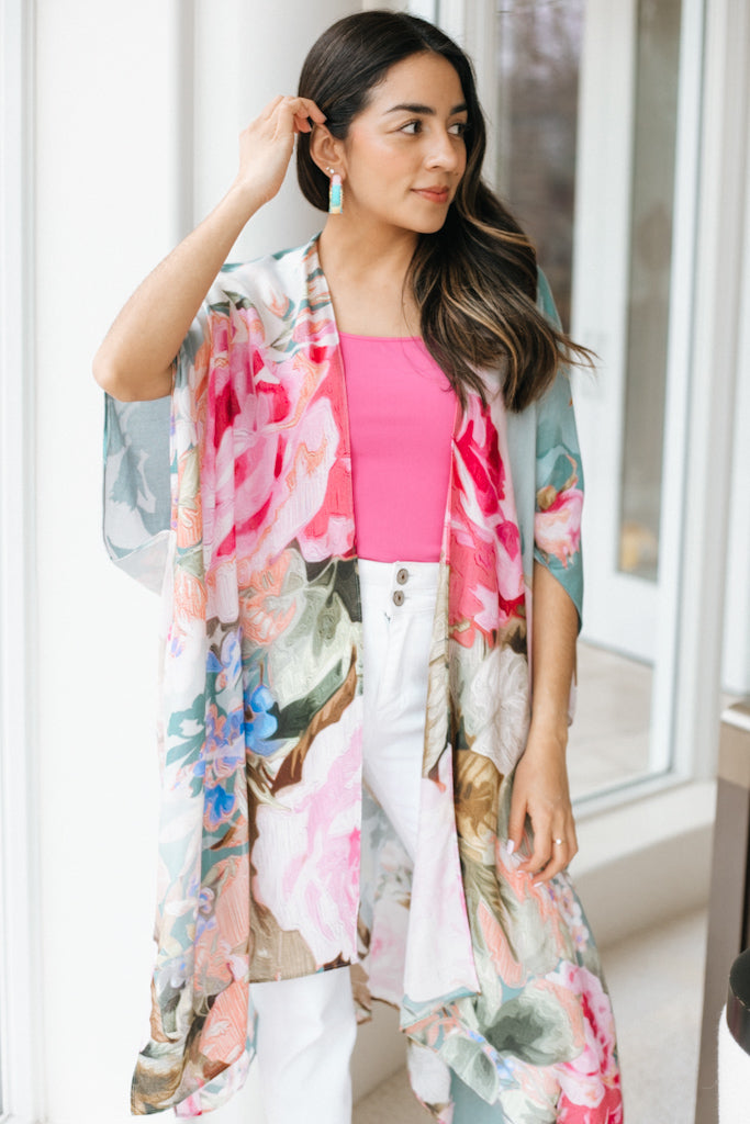 Monet Inspired Kimono