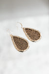 Inner Sparkle Teardrop Earrings