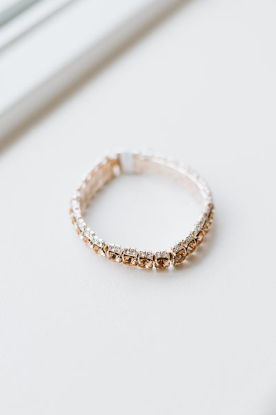 Crystal Rhinestone Stretchable Bracelet