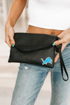 Detroit Lions Fold Over Crossbody Purse