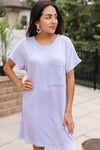 Ribbed Dress With Upper Side Pocket (SALE)