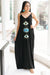 Triple Evil Eye Maxi Dress (SALE)