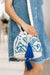 Straw Crossbody Bucket Bag (SALE)