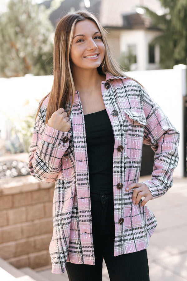 American Flag Sequin Jacket - Glitz & Ears Boutique