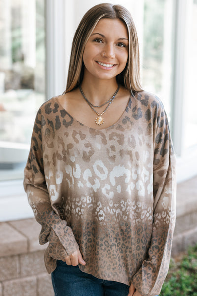 Cheetah Print Italian Sweater