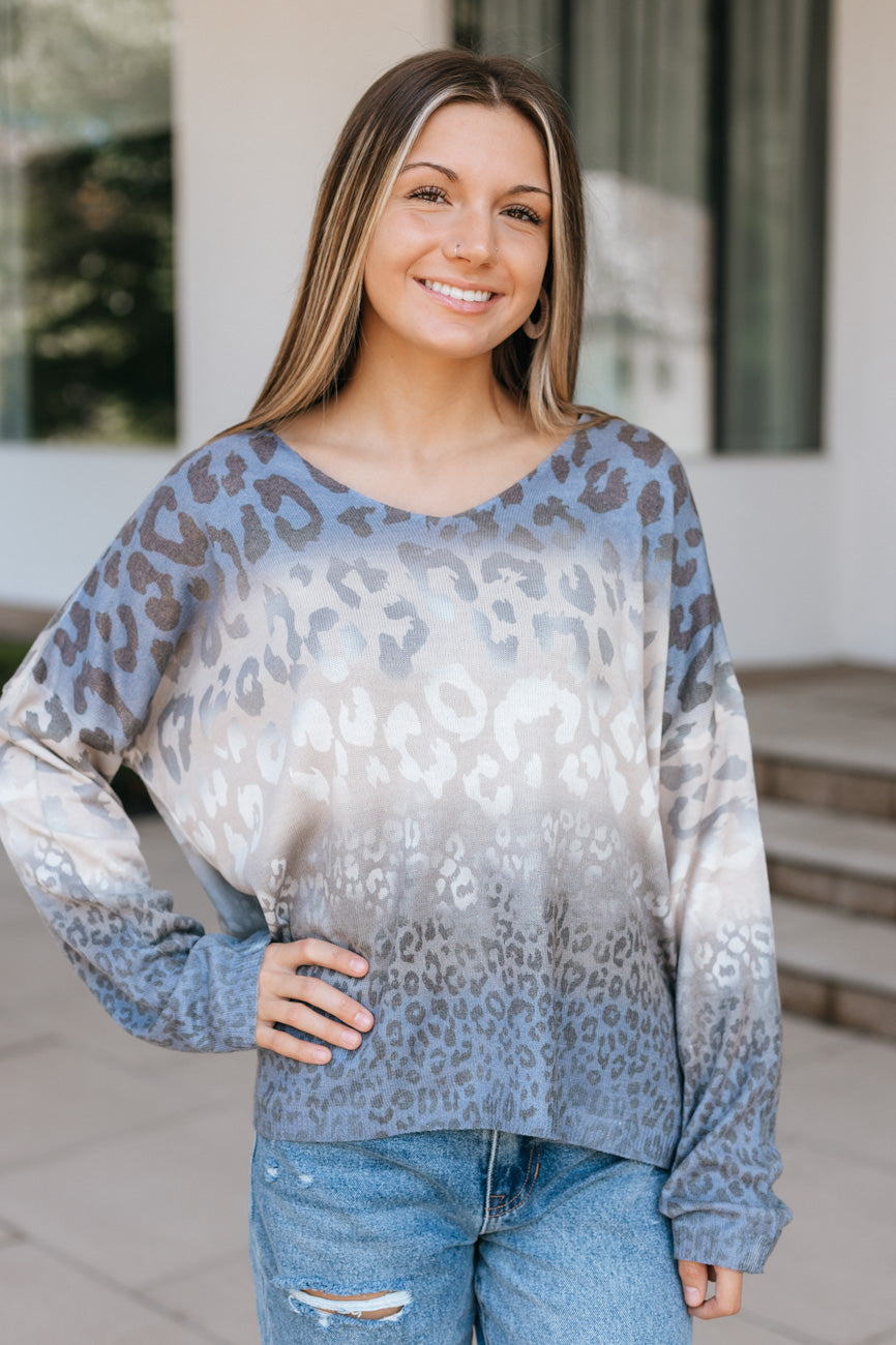 Cheetah Print Italian Sweater