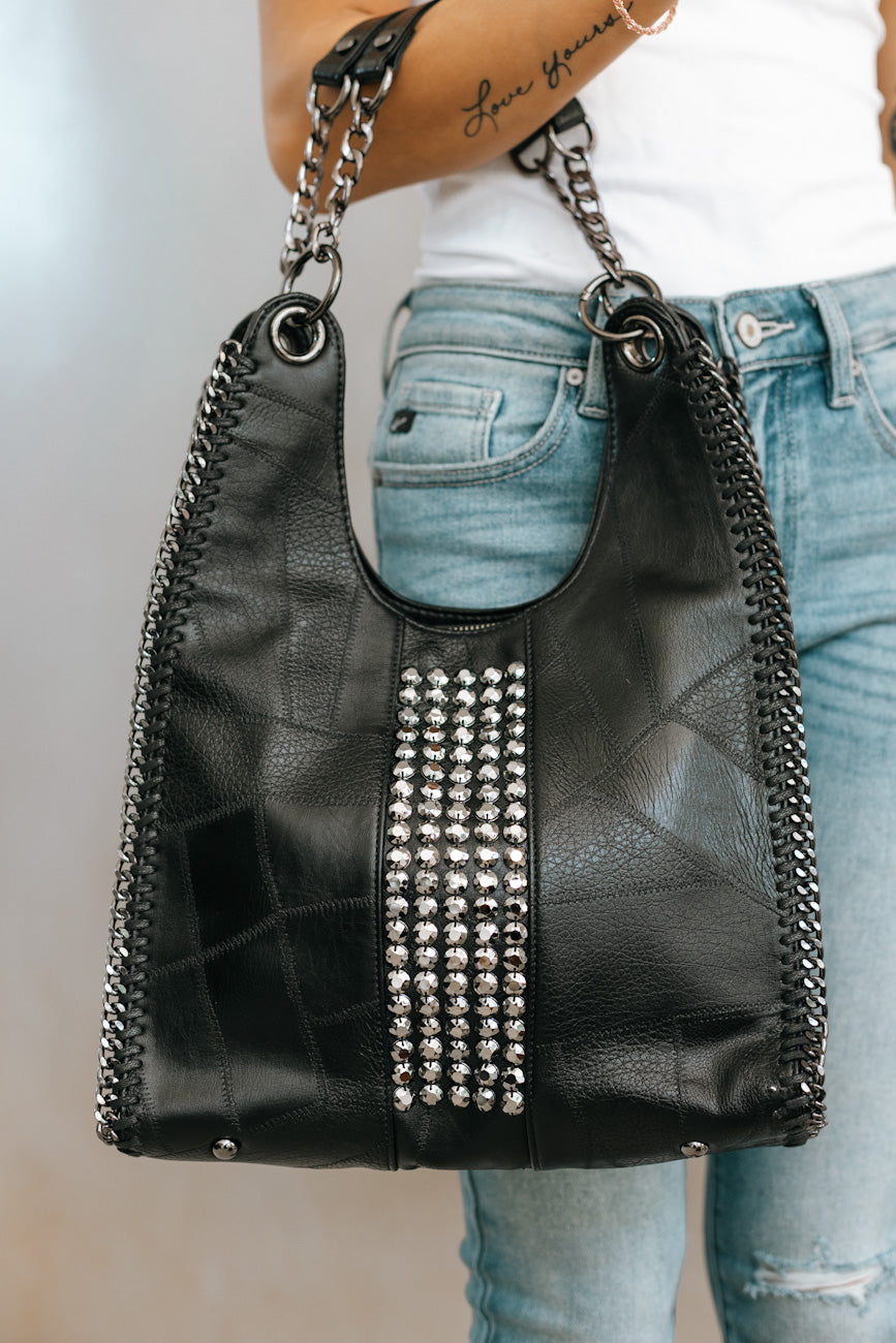 Fashion Chain Strap Rhinestone Crossbody Bag  Chain styles, Silver  fashion, Crossbody bag