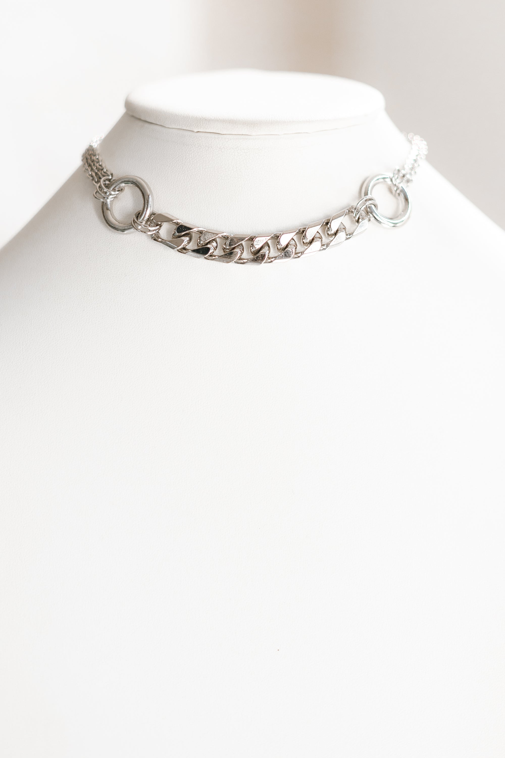 Multiple Style Chain Choker Necklace