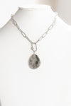 Moon Stone Pendant Necklace