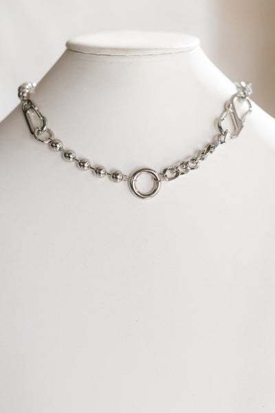 Detachable Bead & Chain Necklace