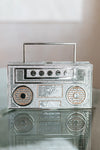 Vintage Radio Rhinestone Clutch