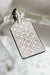 Diamond Design & Rhinestone Luggage Tag