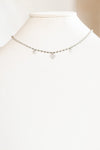 Barrel Chain Dainty Heart Necklace