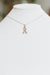 Breast Cancer Pendant Necklace