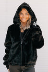 All Over Fur With Hood Jacket