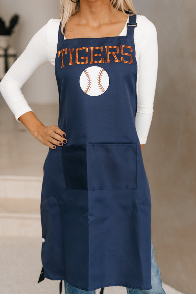 Tigers Rhinestone Apron