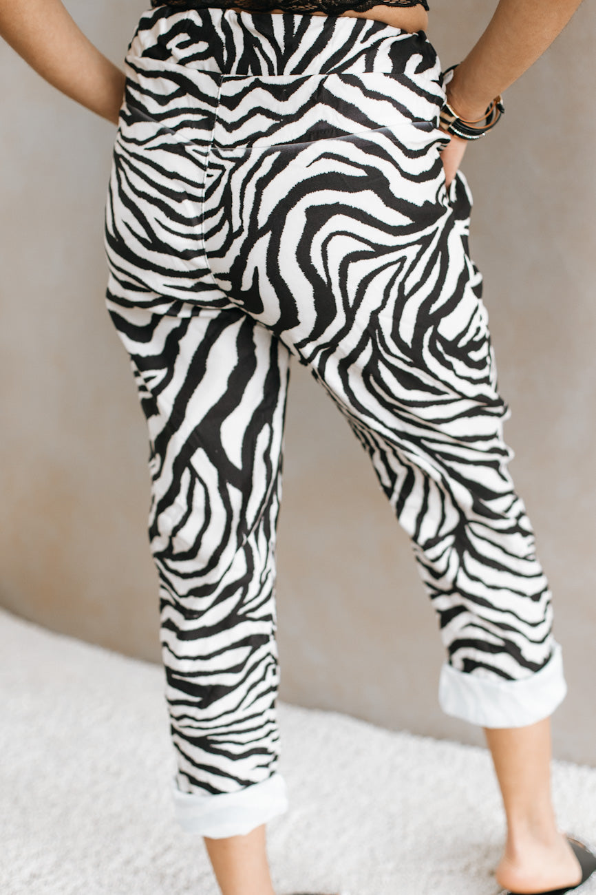Amazon.com: The Drop Women's Pink/Red Zebra Print Pant by @victoriouslogan,  XXS : Clothing, Shoes & Jewelry