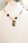 Natural Stone Pendant Necklace