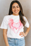 Heart with Wings "LOVE" T-Shirt