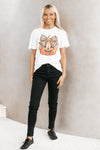 Leopard Ribbon Pumpkin T Shirt