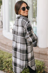 Flannel Button Up Jacket