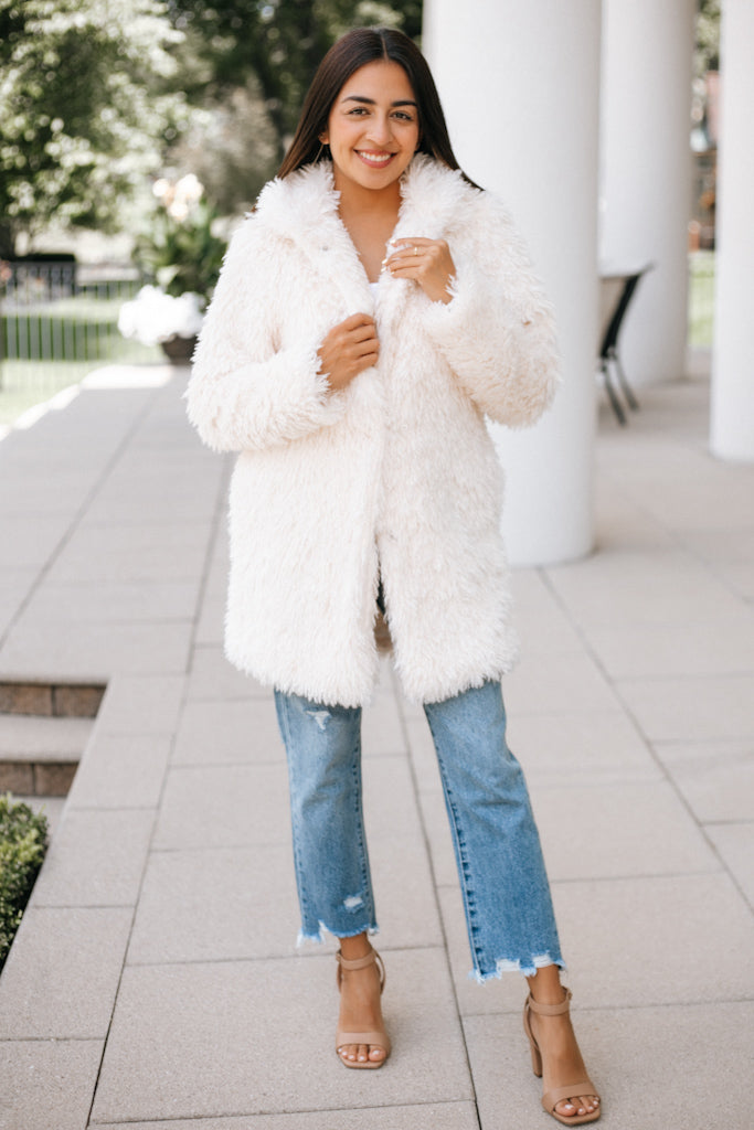 Shag Faux Fur Jacket