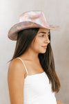 Snakeskin Metallic Cowboy Hat