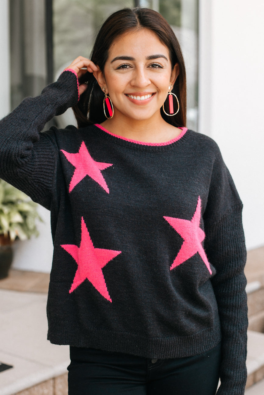 3 Star Knitted Sweater