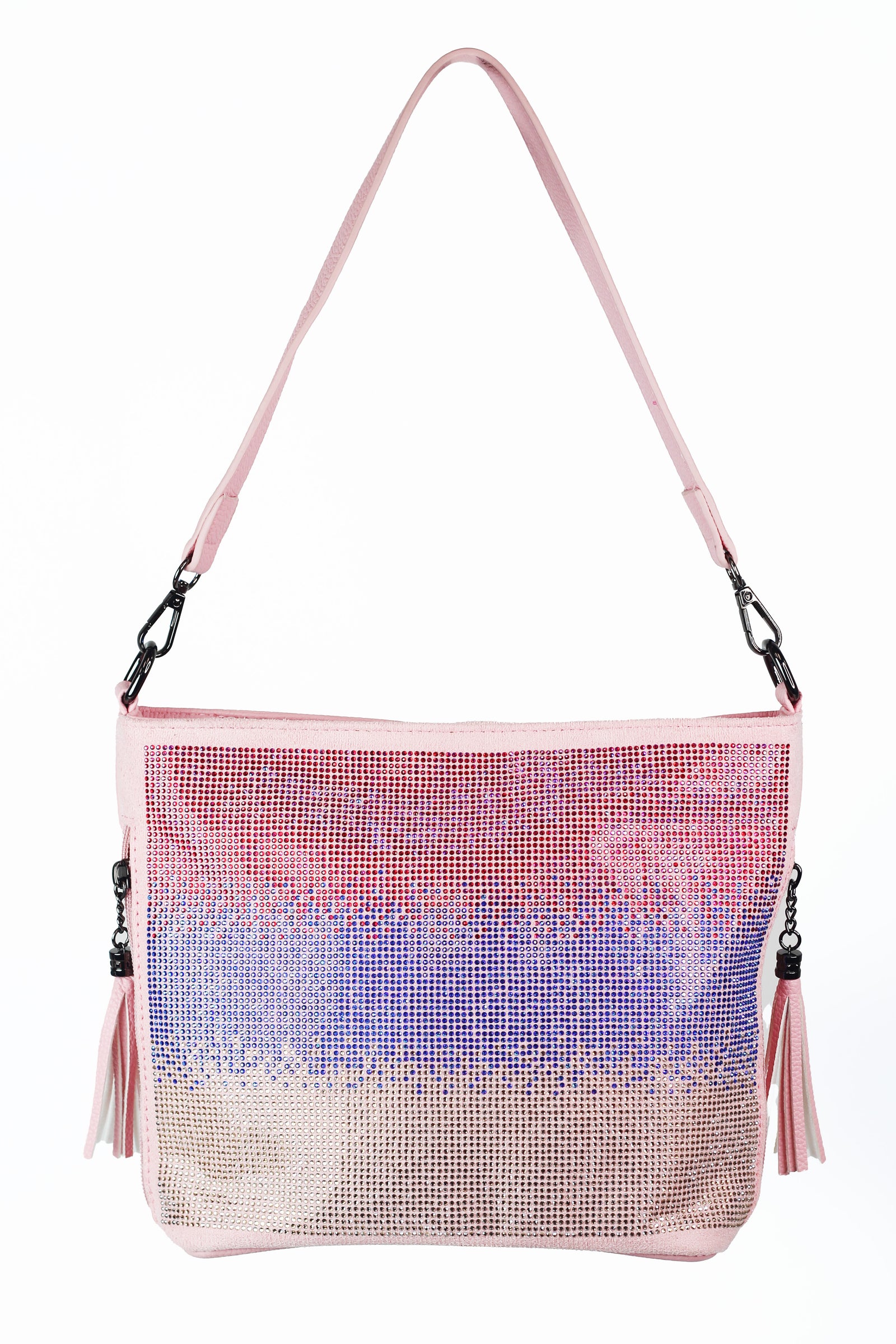 Ombre Front Handbag w/ Side Tassels