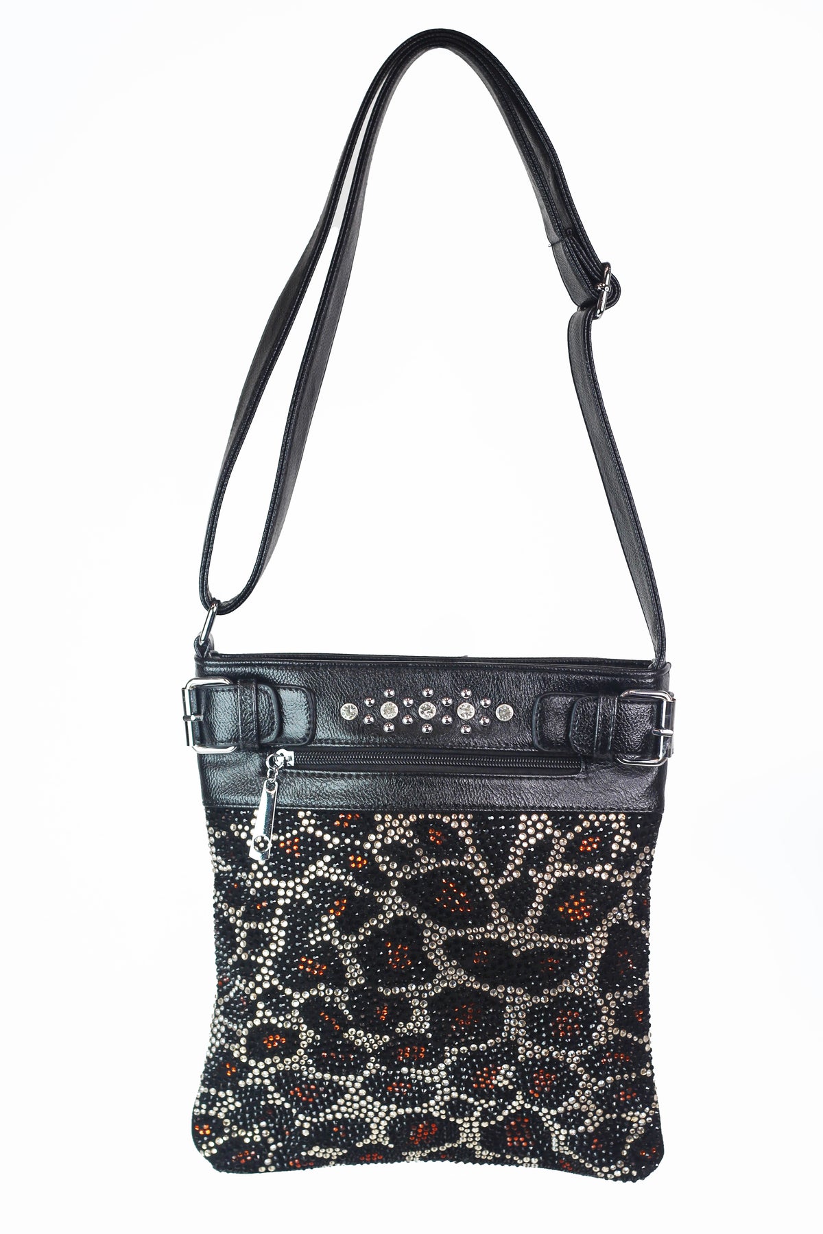 Leopard Print Messenger Purse