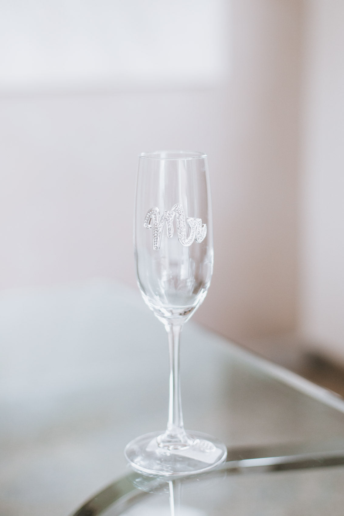 MR Jeweled Champagne Flute