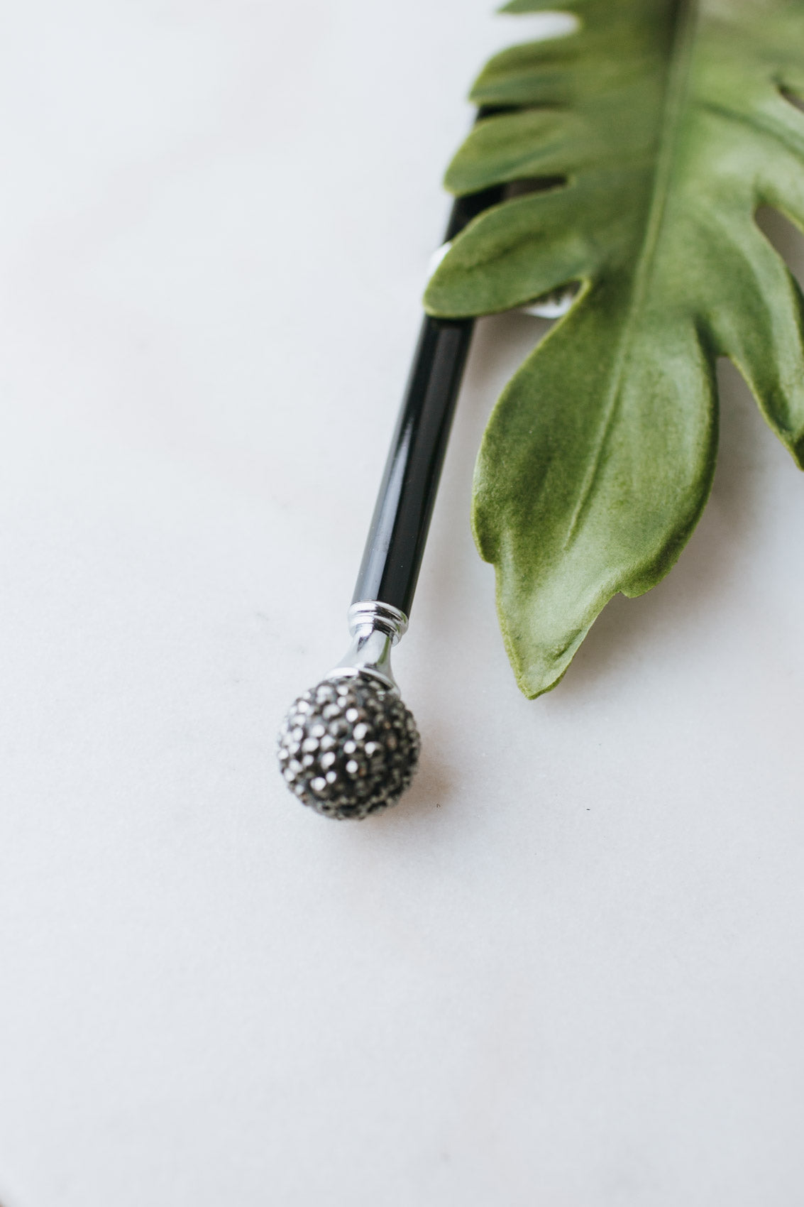 Rhinestone 3D Ball Top Pen - Glitz &amp; Ears Boutique