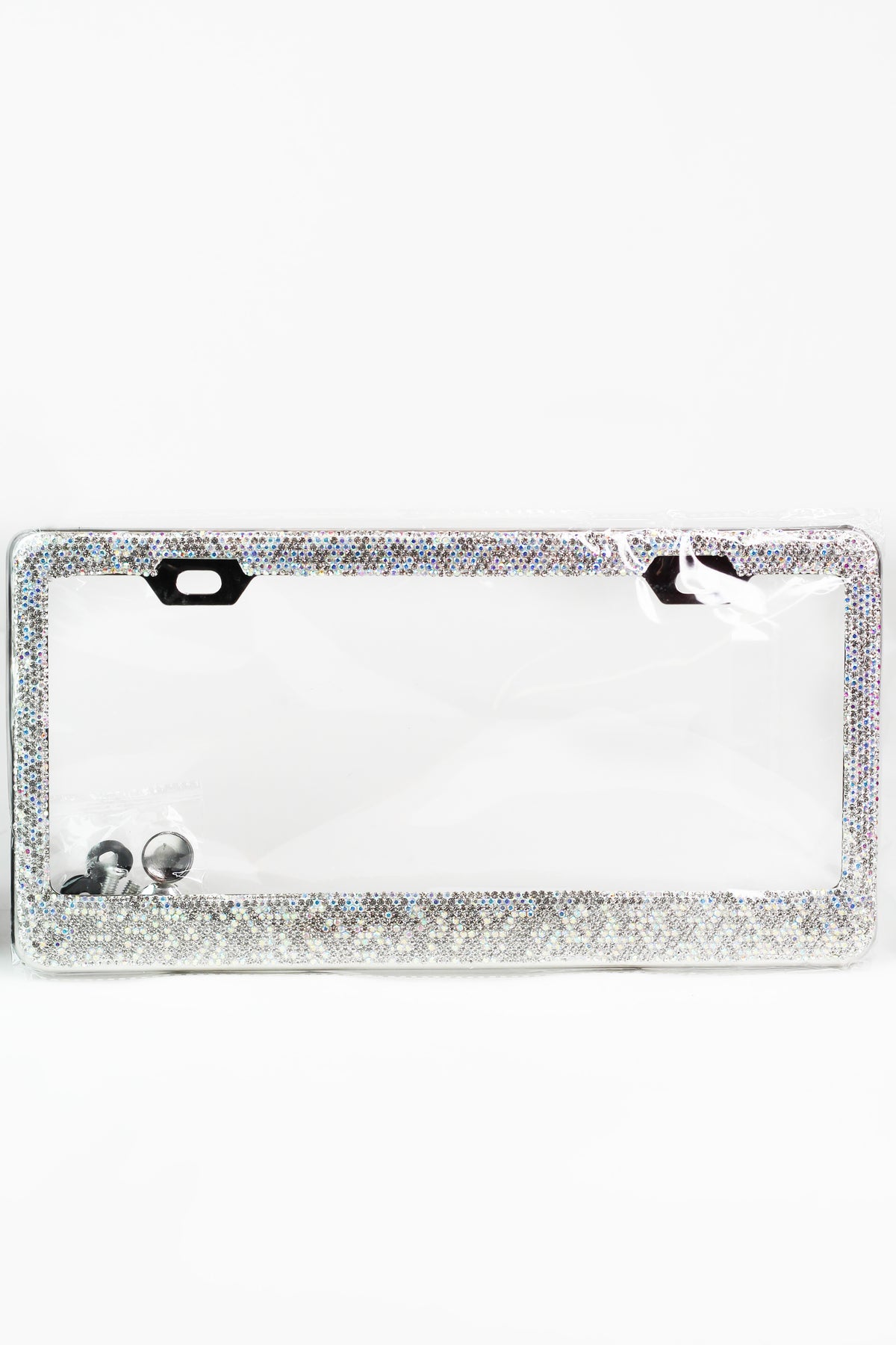 Rhinestone License Plate Holder