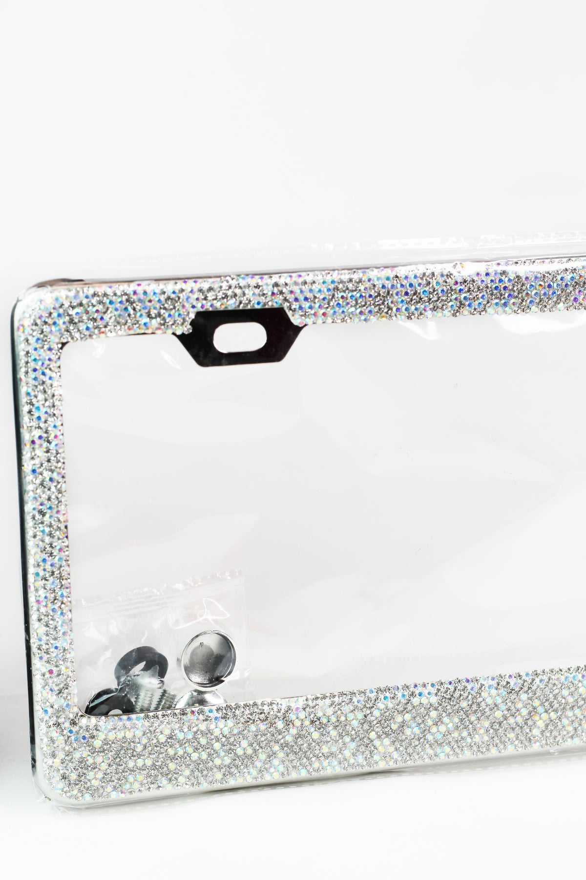 Rhinestone License Plate Holder