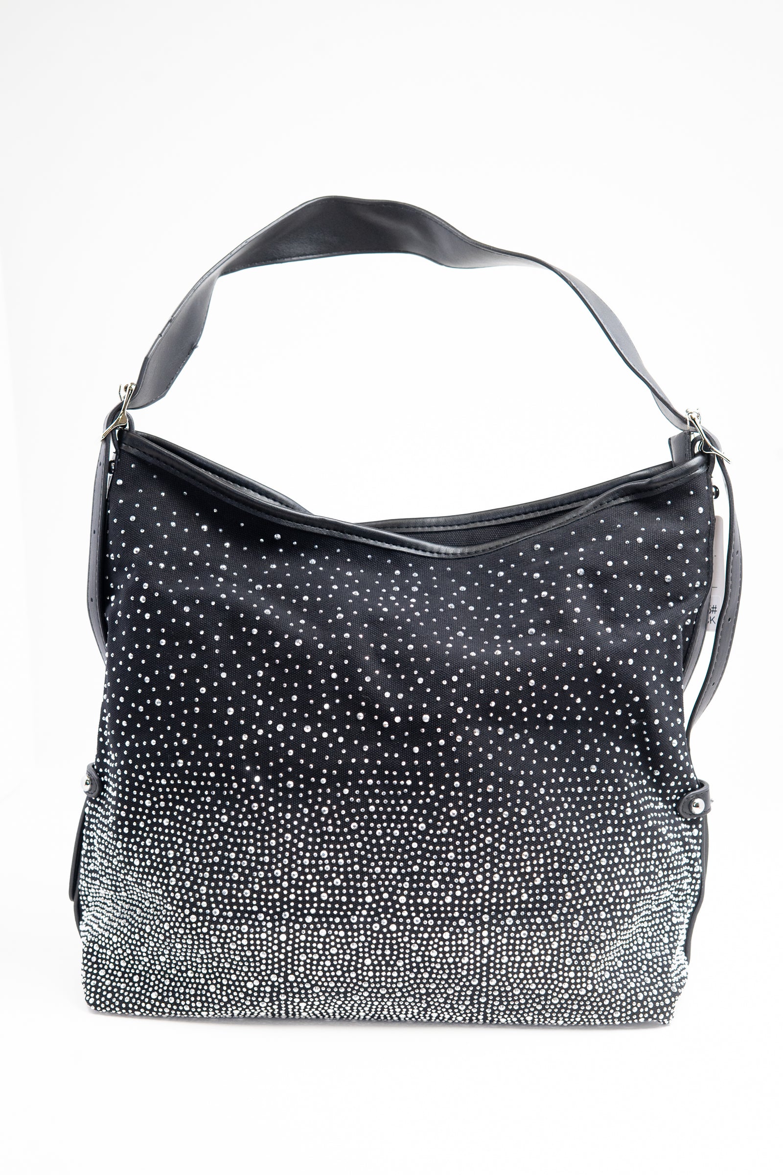 Gradient Rhinestone Covered Shoulder Bag