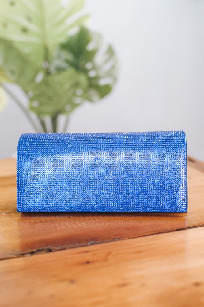 Rhinestone Flap Clutch - Glitz & Ears Boutique