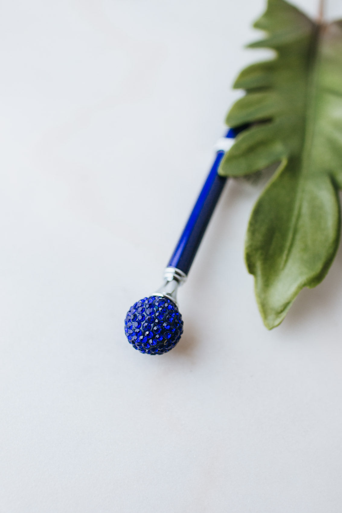 Rhinestone 3D Ball Top Pen