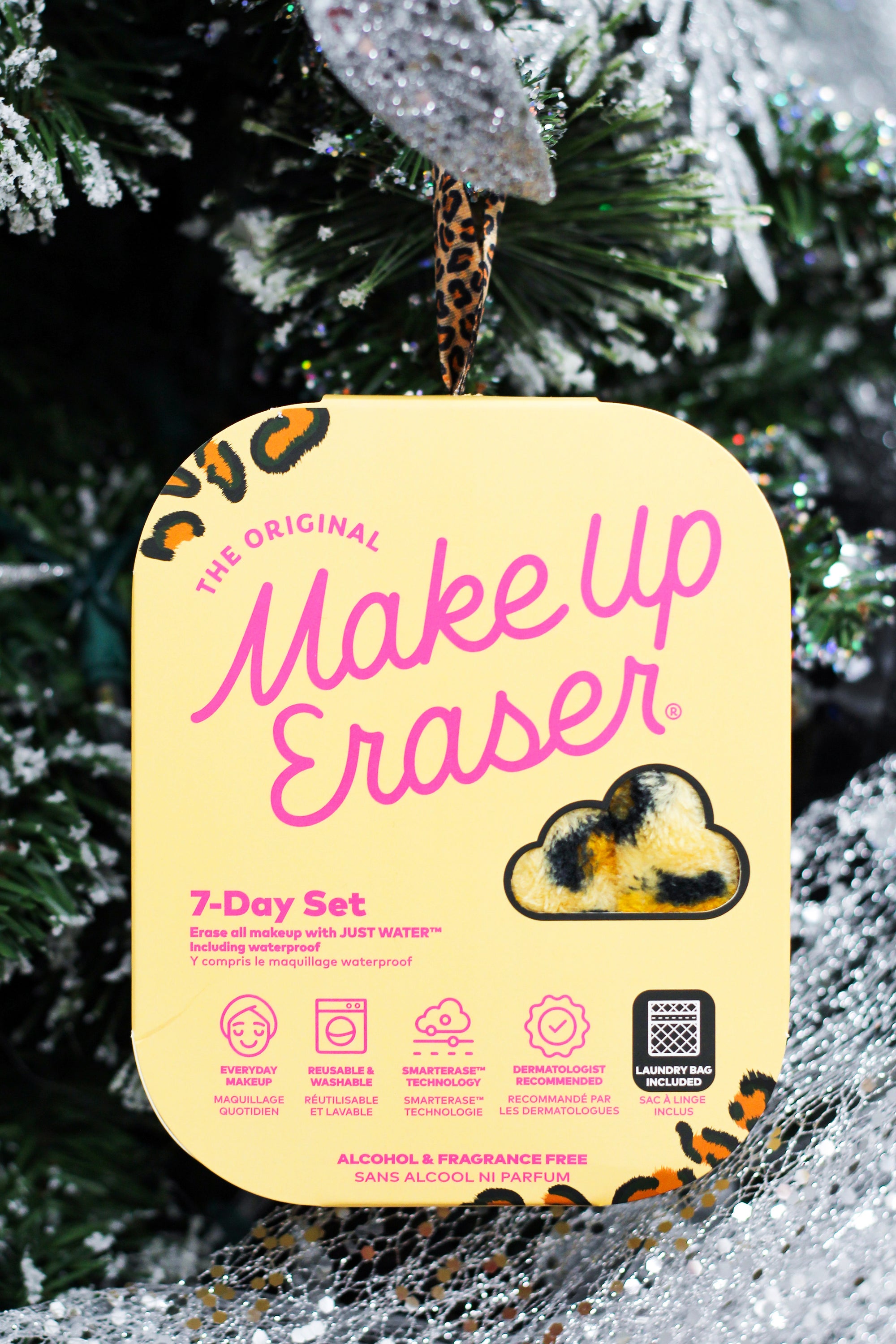 Leopard Print MakeUp Eraser 7-Day Set