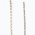 Single Row Baguette Earrings