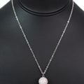 Rhinestone 3D Ball Necklace