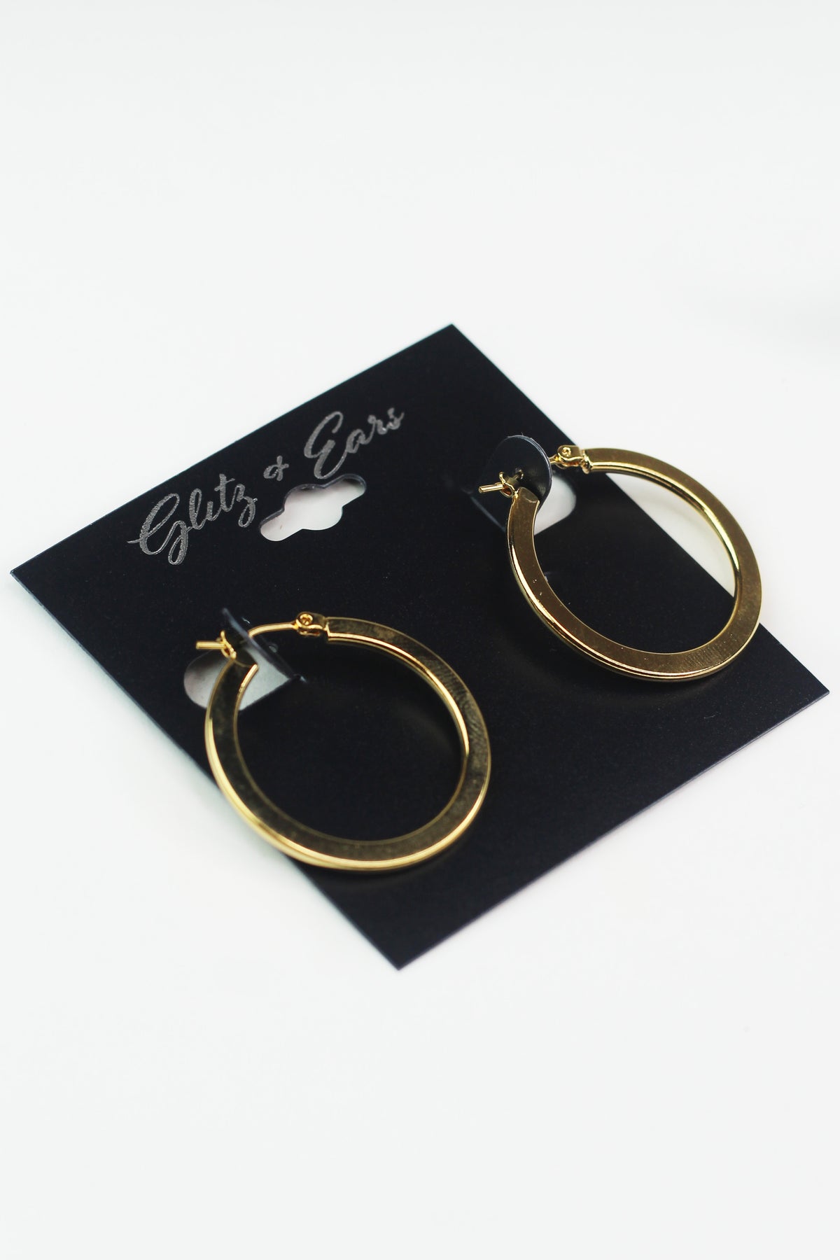 Small Flat Metal Hoop